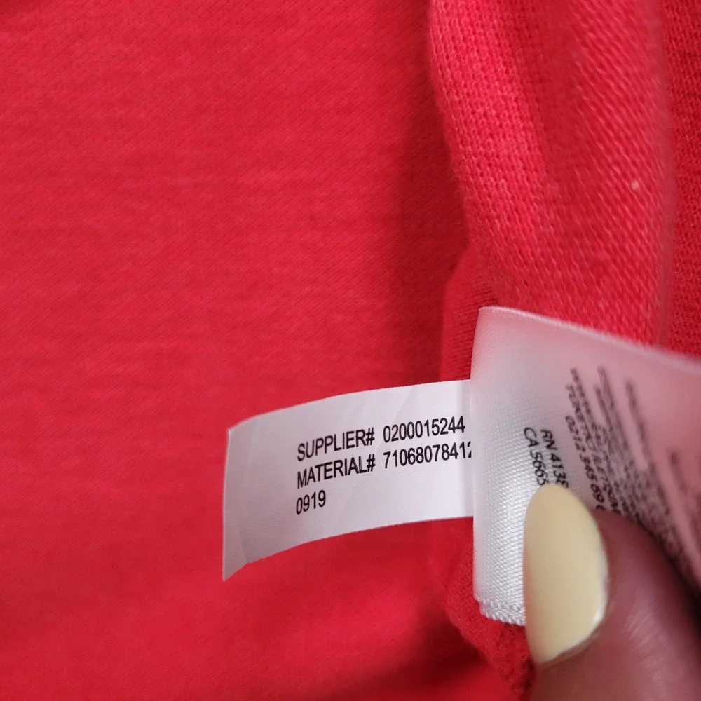 Polo Ralph Lauren Mens Red Custom Slim Fit Short Sleeve Polo Shirt XL